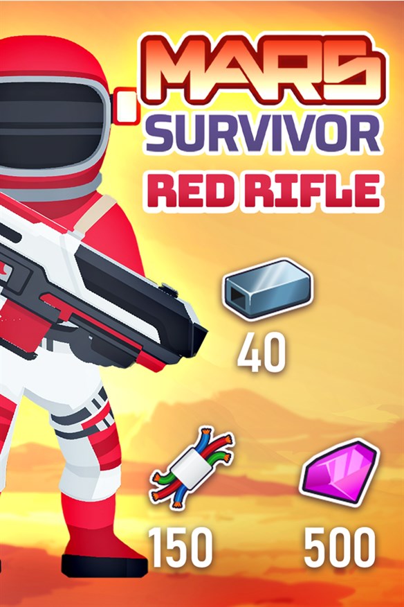 Mars Survivor: Red Rifle Xbox Series X|S and Xbox One cover art