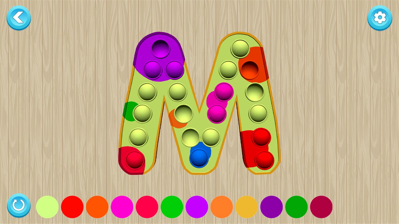 #5. Pop It Kids - DIY ABC Satisfying Fidget Toys (Windows) Von: Margala Games