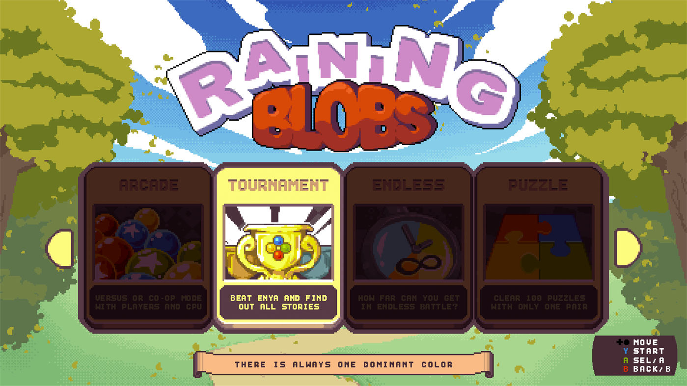 #7. Raining Blobs (Xbox) Bởi: Black Shell Media