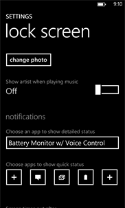 Battery Monitor w/ Voice Control screenshot 4