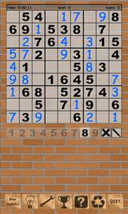 Sudoku XL screenshot 1