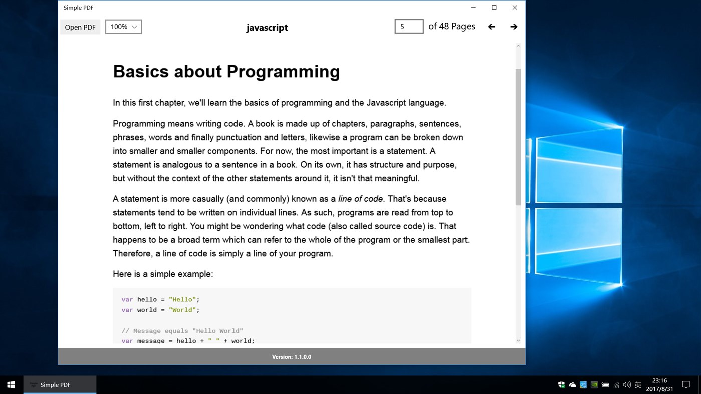 #1. Simple PDF (Windows) Av: ignite720