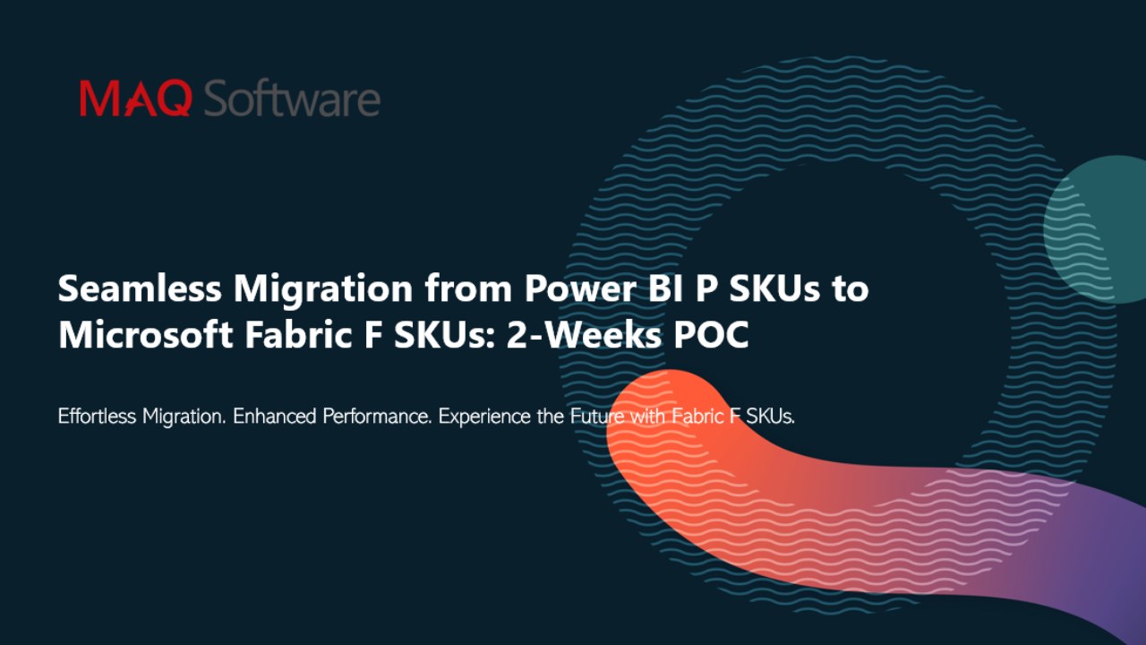 Snapshot 1 of Seamless Migration from Power BI P SKUs to Microsoft Fabric F SKUs: 2-Weeks POC