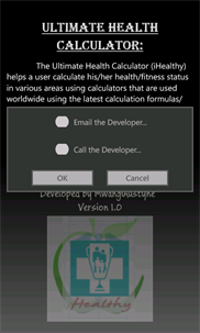 Ultimate Health Calculator screenshot 7