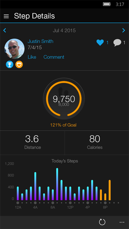 Garmin Connect Mobile Screenshot
