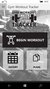 Gym Workout Tracker screenshot 1