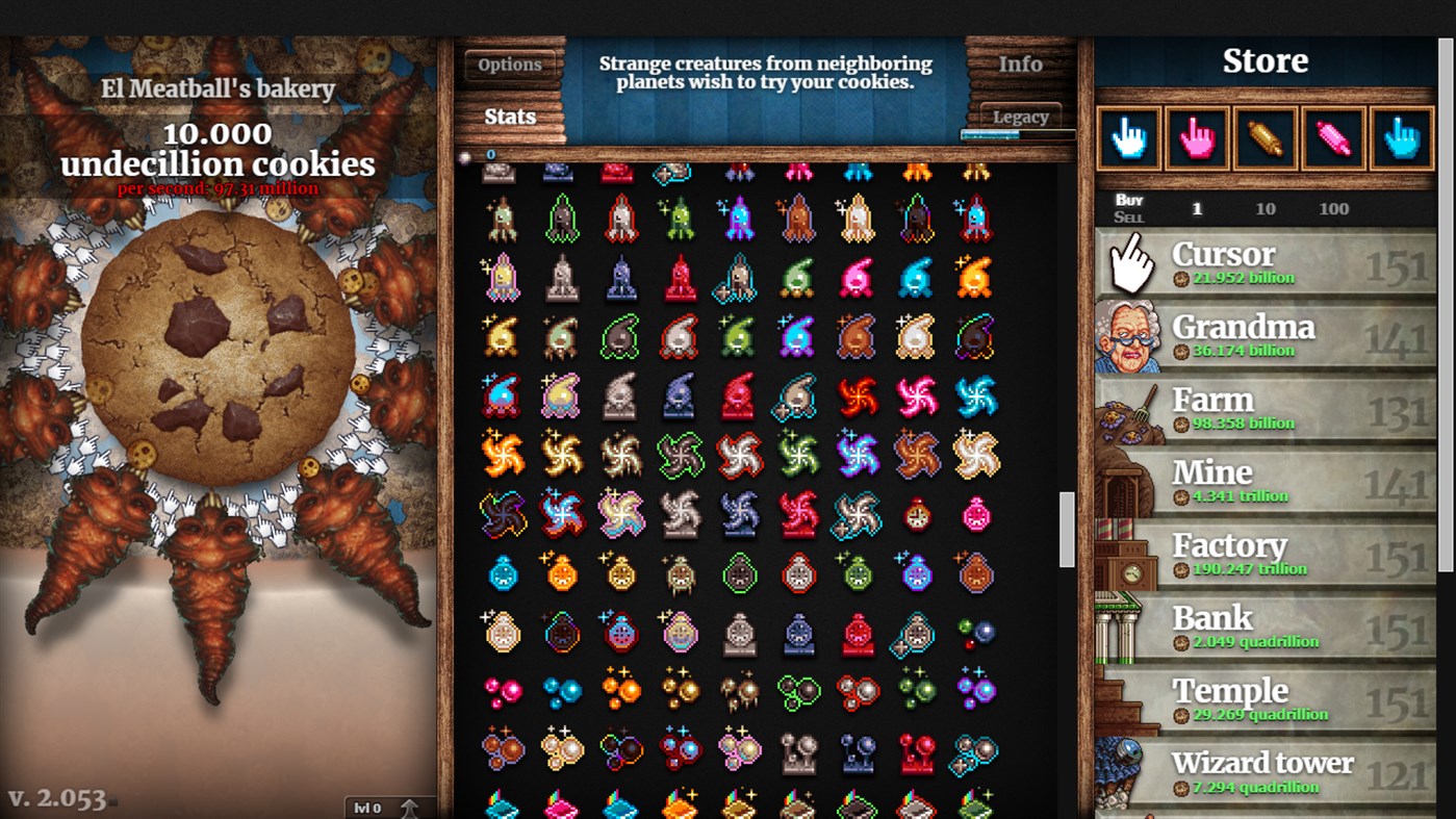 #3. Cookie Clicker (Xbox) بواسطة: Playsaurus Inc.