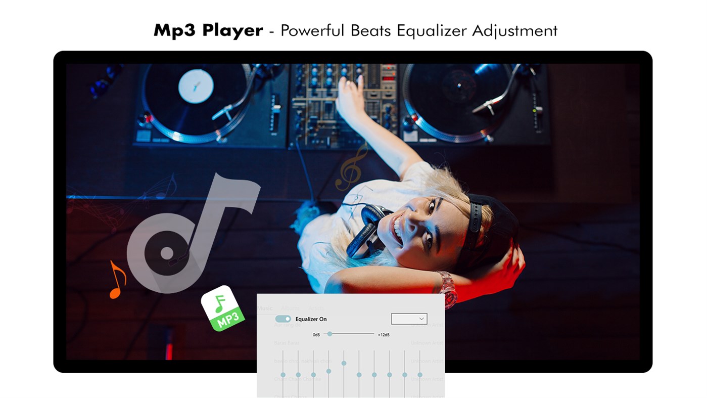 #3. MP3 Player - Music Player & Equalizer (Windows) By: Best Game Studio