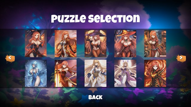 Anime Puzzles - Mystic Maidens screenshot 1