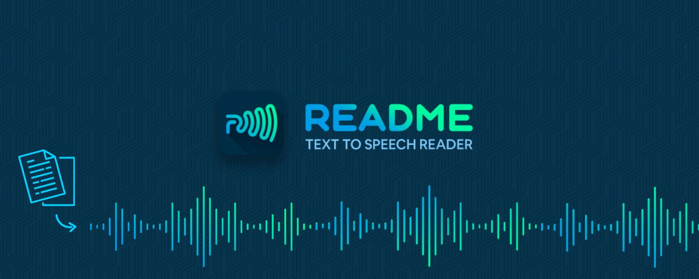 Text reader (text to speech) marquee promo image
