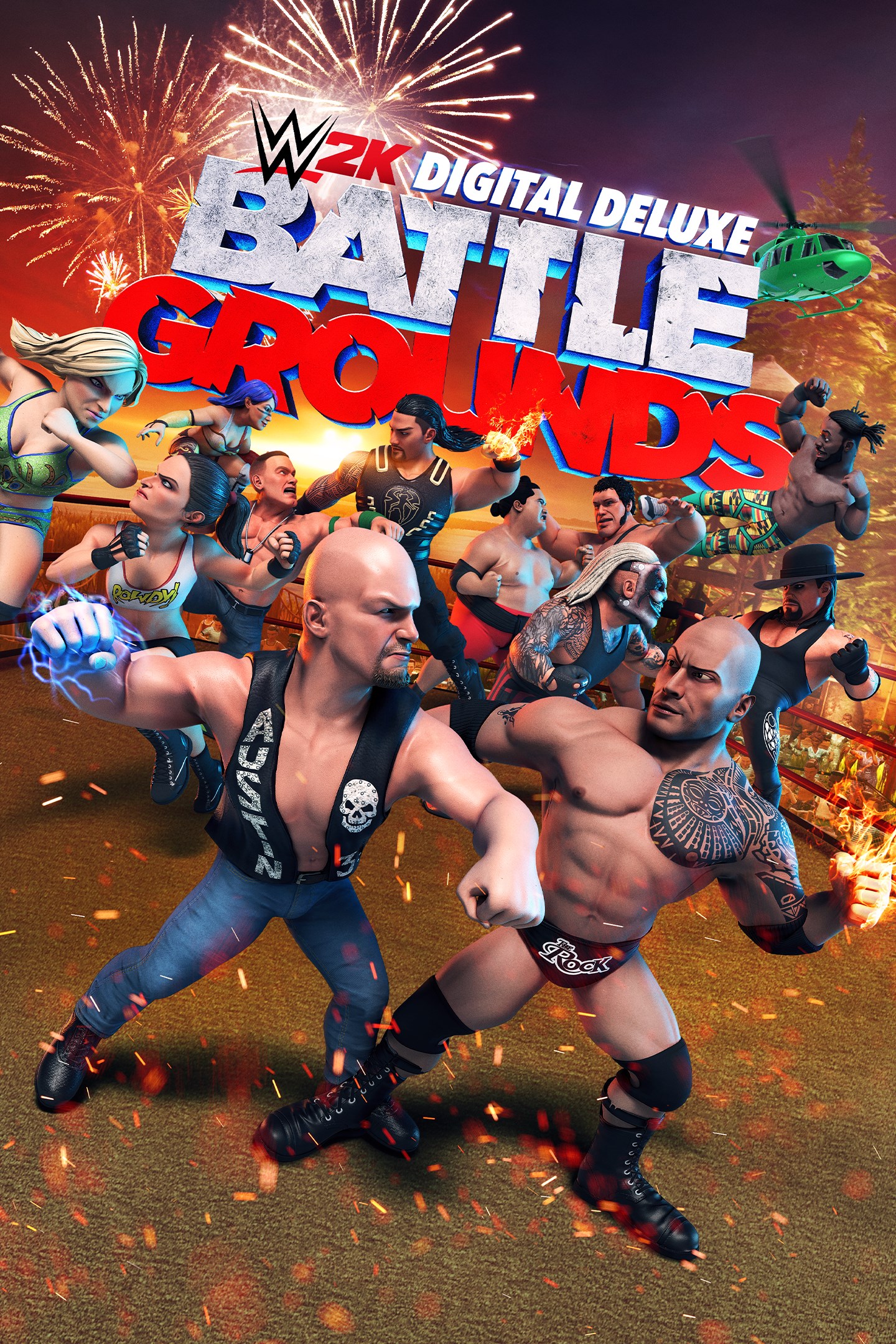 WWE 2K Battlegrounds Digital Deluxe Edition boxshot