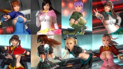 DOA5LR Costumes by Tamiki Wakaki Set