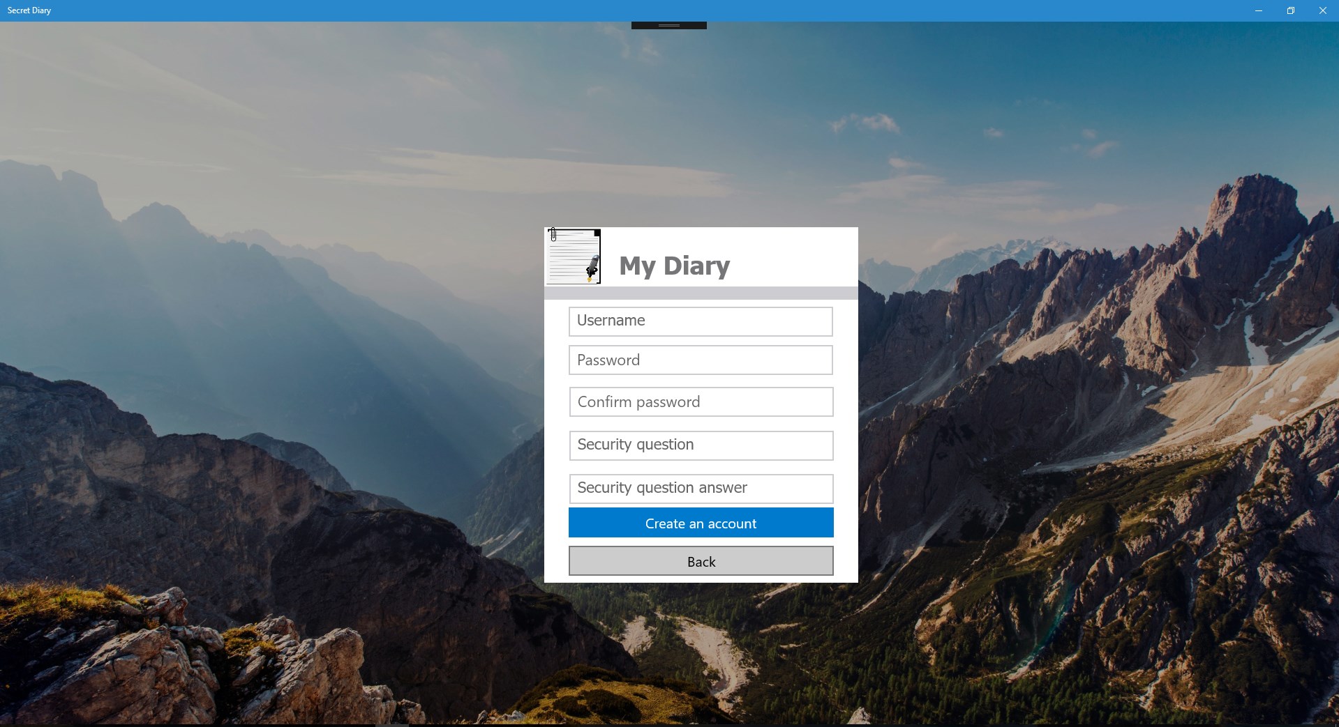 personal diary app for pc