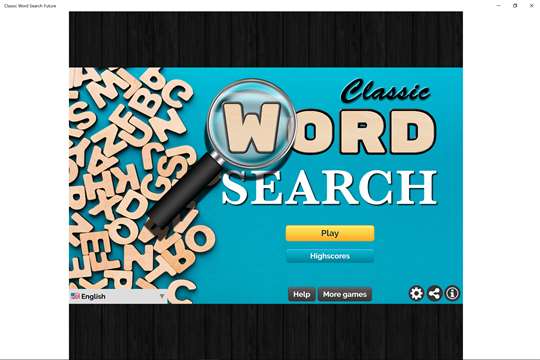 Classic Word Search Future screenshot 1