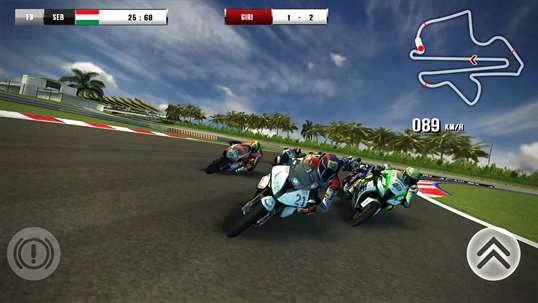 SBK16 Official Mobile Game screenshot 1