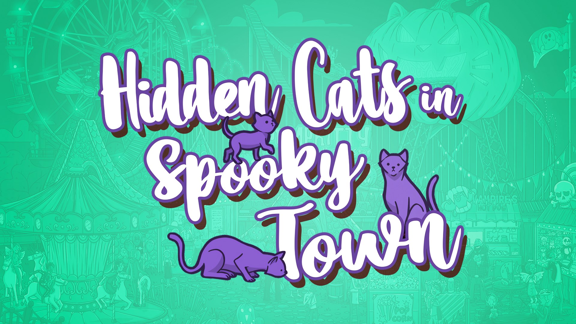Hidden Cats in Spooky Town screenshot thumbnail video