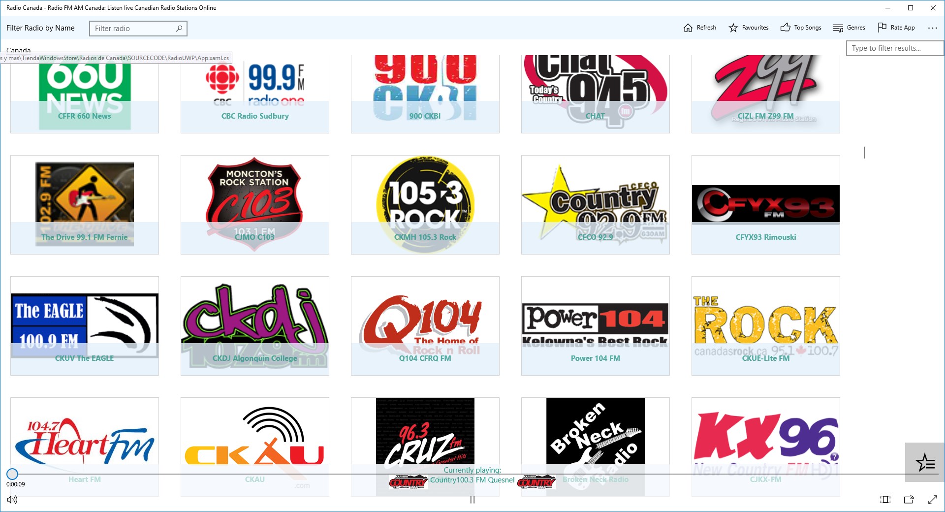 web radio stations
