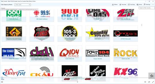 Radio Canada - Radio FM AM Canada: Listen live Canadian Radio Stations Online screenshot 4