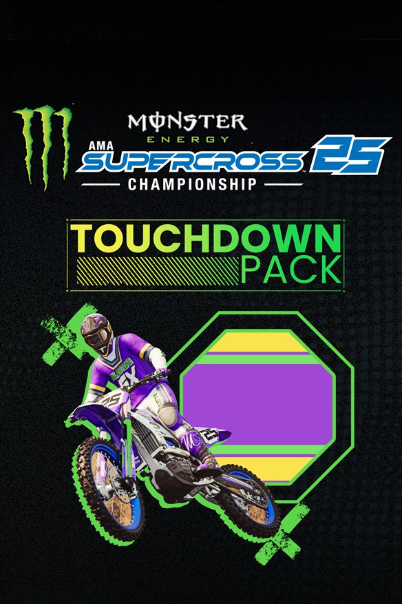 Monster Energy Supercross 25 - Touchdown Pack Xbox Series X|S and Xbox One cover art
