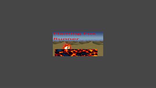 Flaming Fox Runner screenshot 1