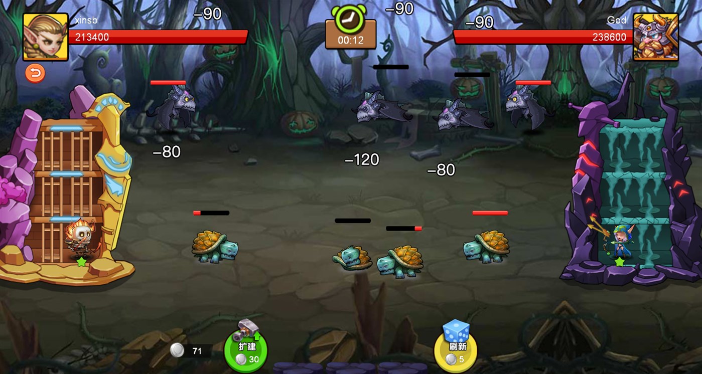 #4. Defense of the Heroes (Windows) بواسطة: XIN Studio