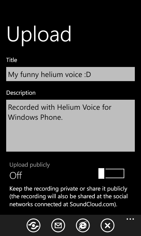 Captura 4 Helium Voice Free windows