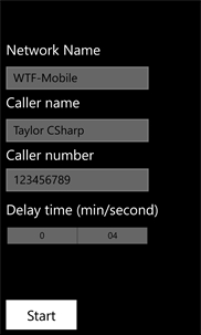 Fake Phone Call 10 screenshot 1