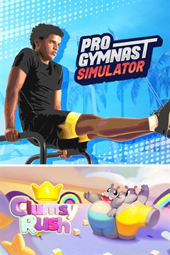 Cover poster for Pro Gymnast Simulator + Clumsy Rush