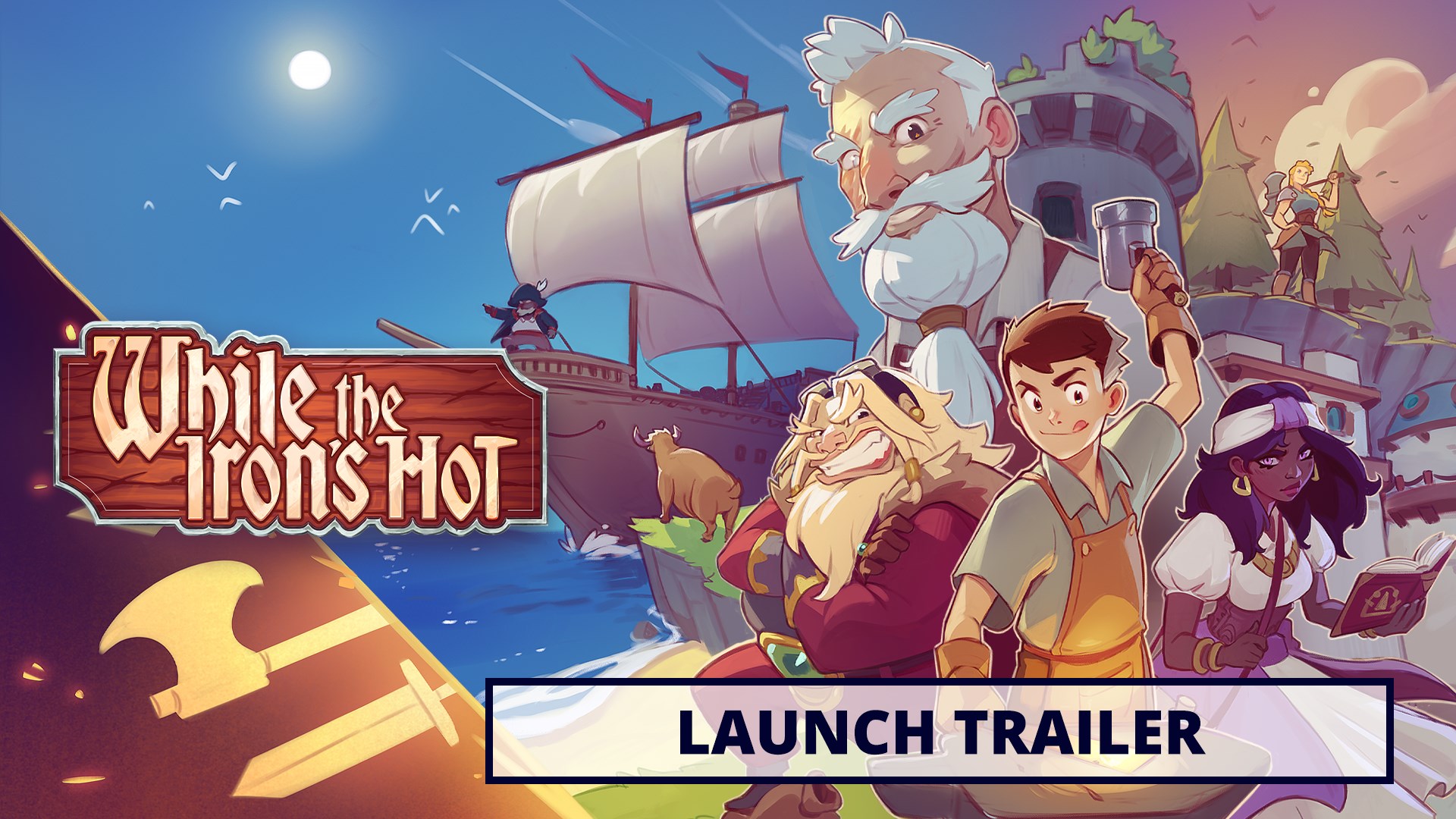 While the Iron's Hot Launch Trailer