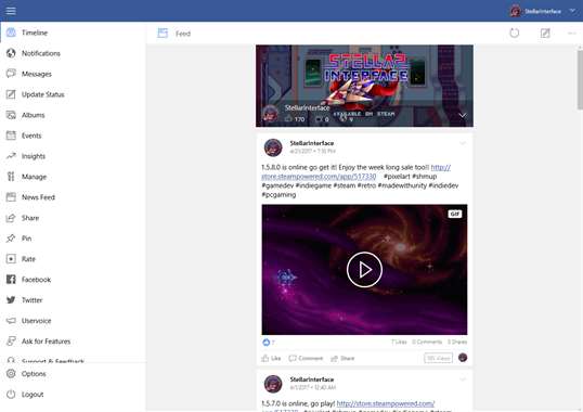 Pages Manager for Facebook Premium screenshot 1