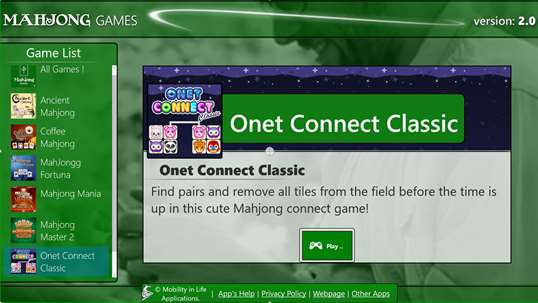 Online Games+ (Mahjong) screenshot 3