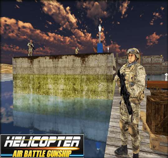 Helicopter Air Battle Gunship screenshot 5