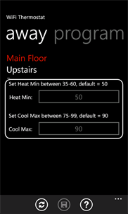WiFi Thermostat screenshot 3