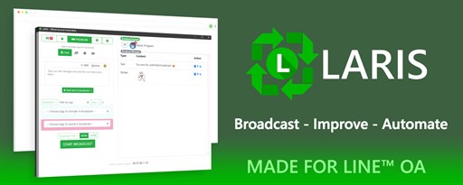 LARIS - Official Account Automation marquee promo image