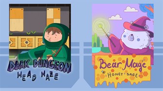 Dark Dungeon Head Haze / Bear Mage Honey Sage (Bundle)