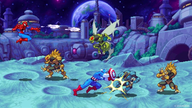 MARVEL Cosmic Invasion - Cyclops & The Thing screenshot 1