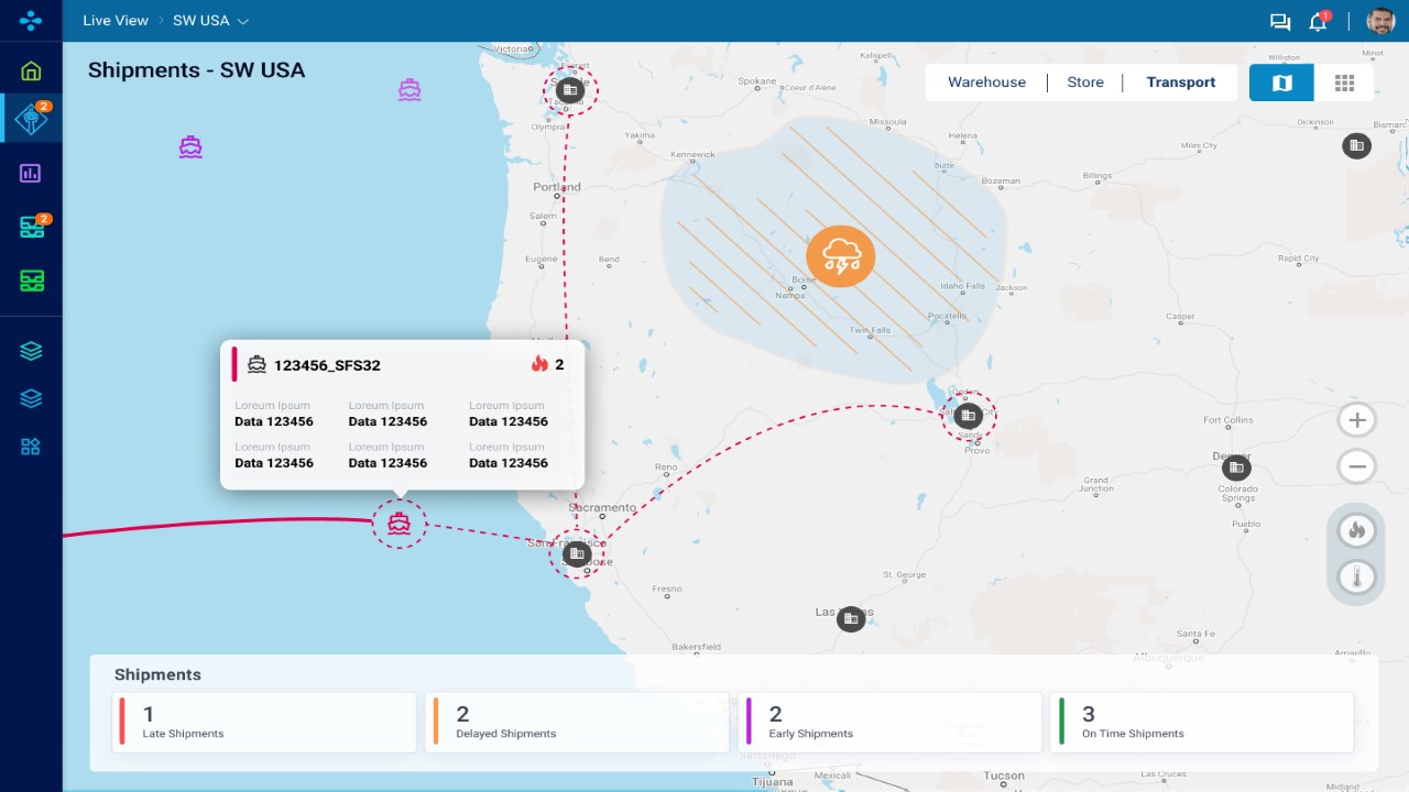 Snapshot 2 of Blue Yonder Transportation Management