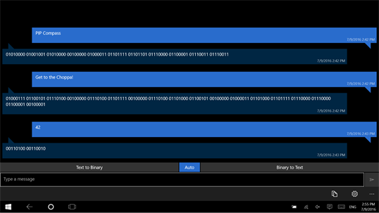 0N1: Binary Converter screenshot 1