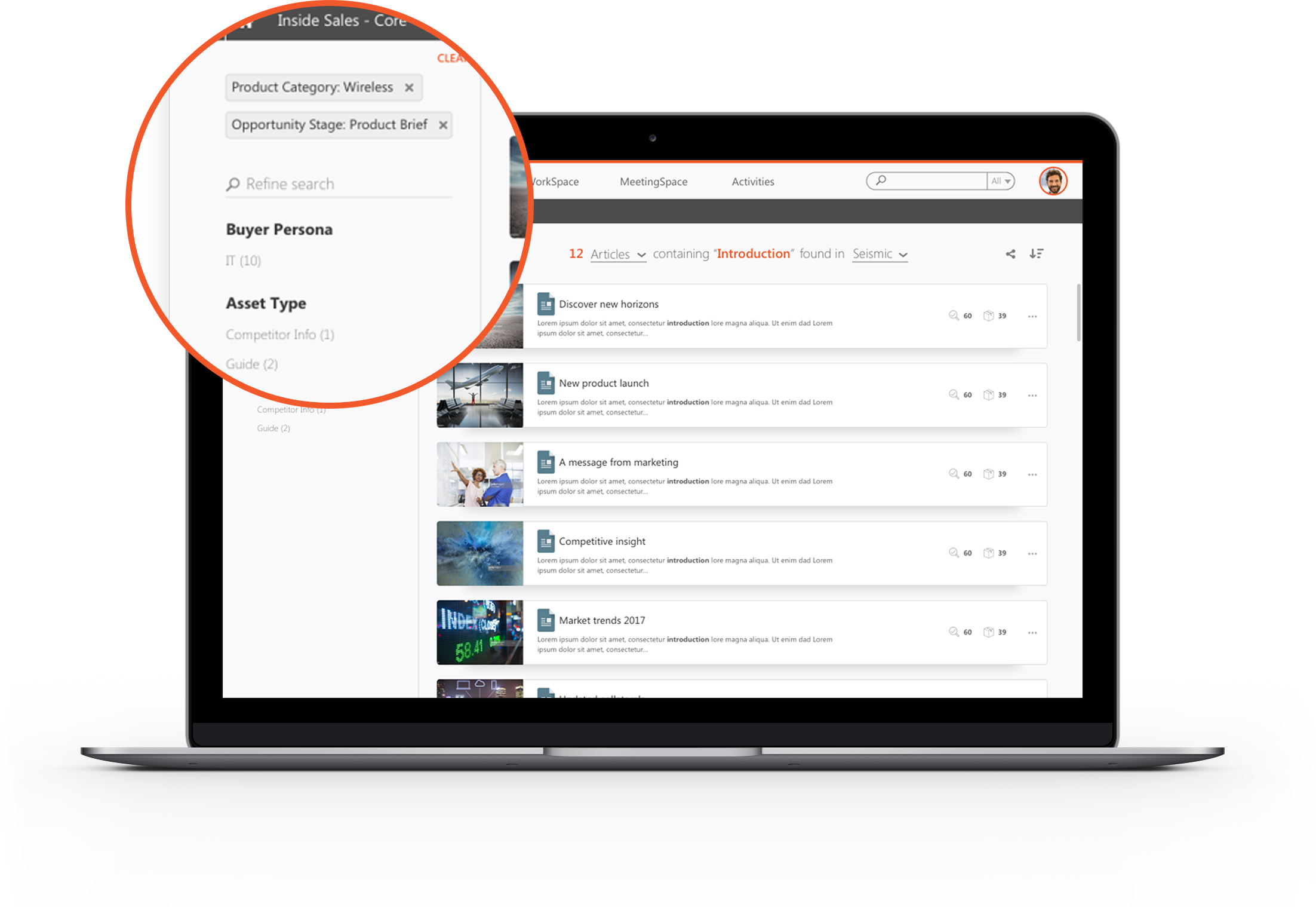 Snapshot 2 of Seismic for Dynamics 365