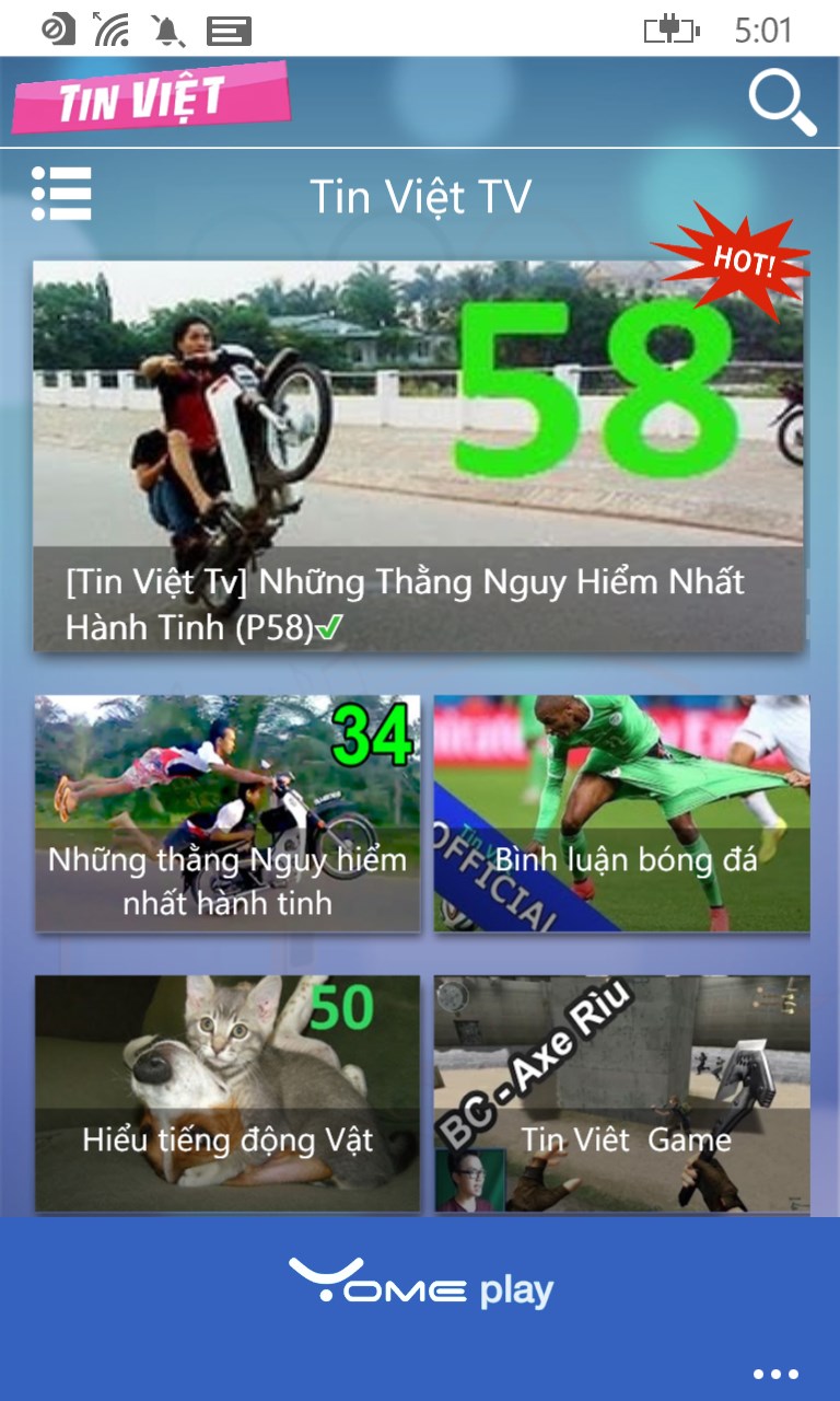 Screenshot 2 Tin Việt TV windows