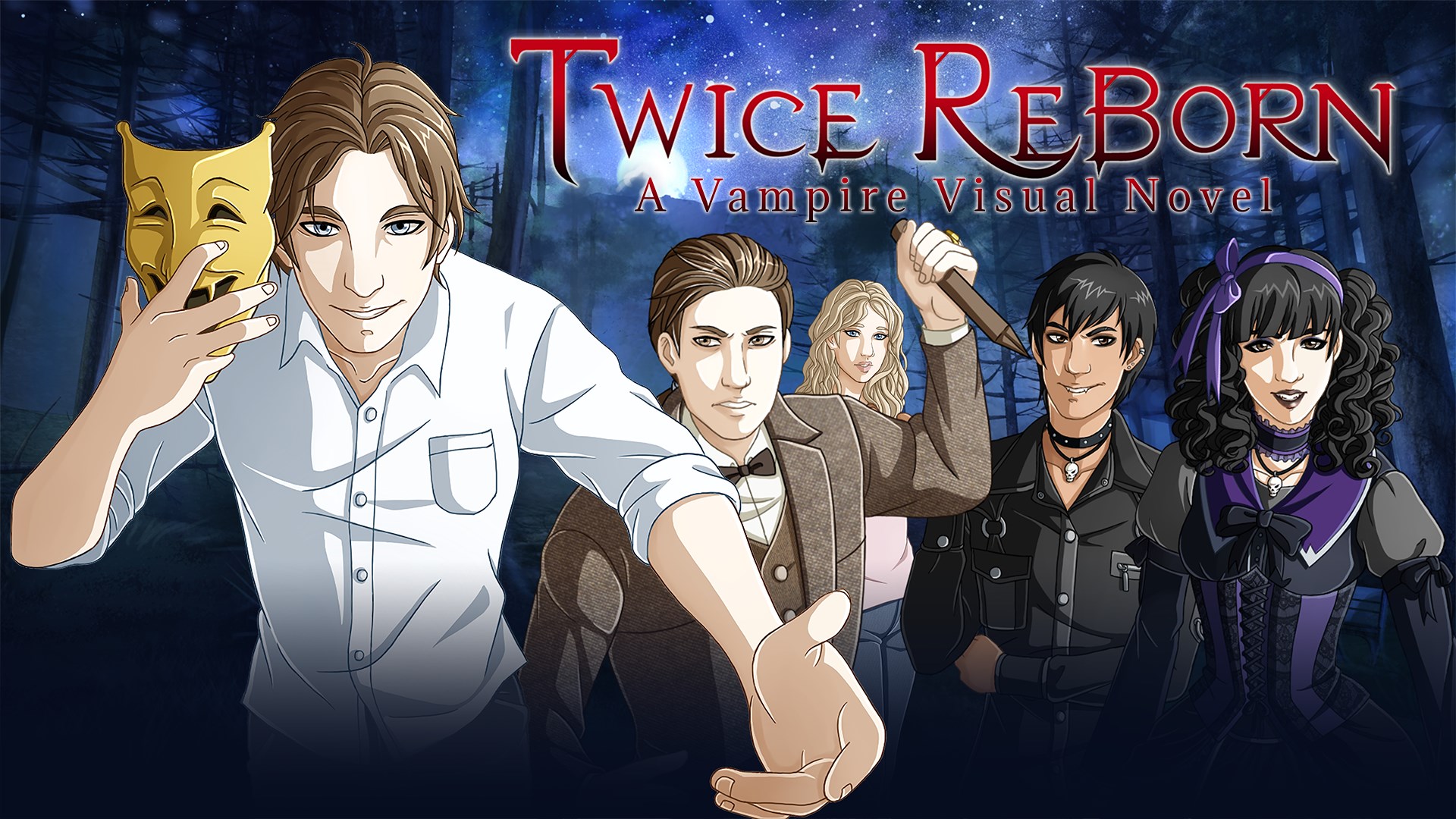 Twice Reborn: a vampire visual novel screenshot thumbnail video