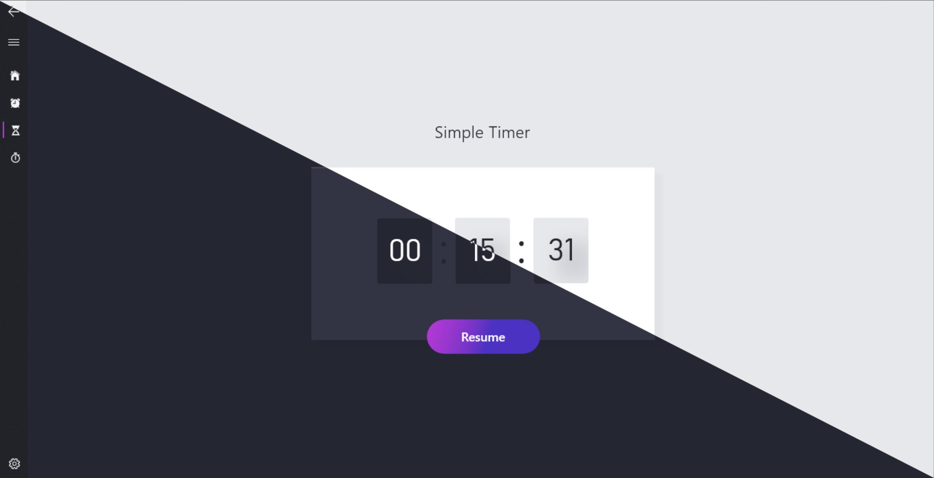 Simple Clock - Microsoft Apps