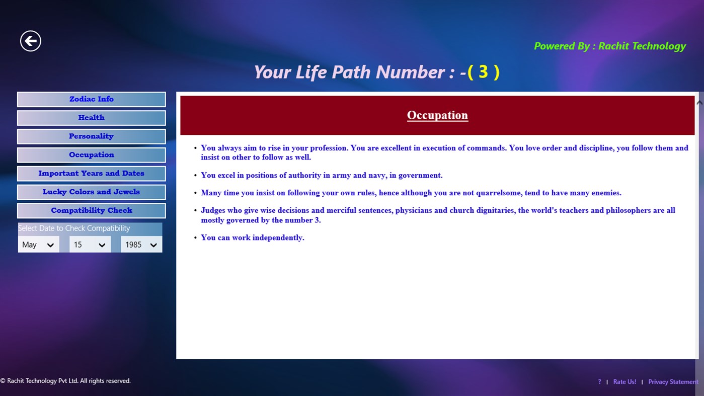 #5. Numbers And You (Windows) 게시자: Rachit Technology
