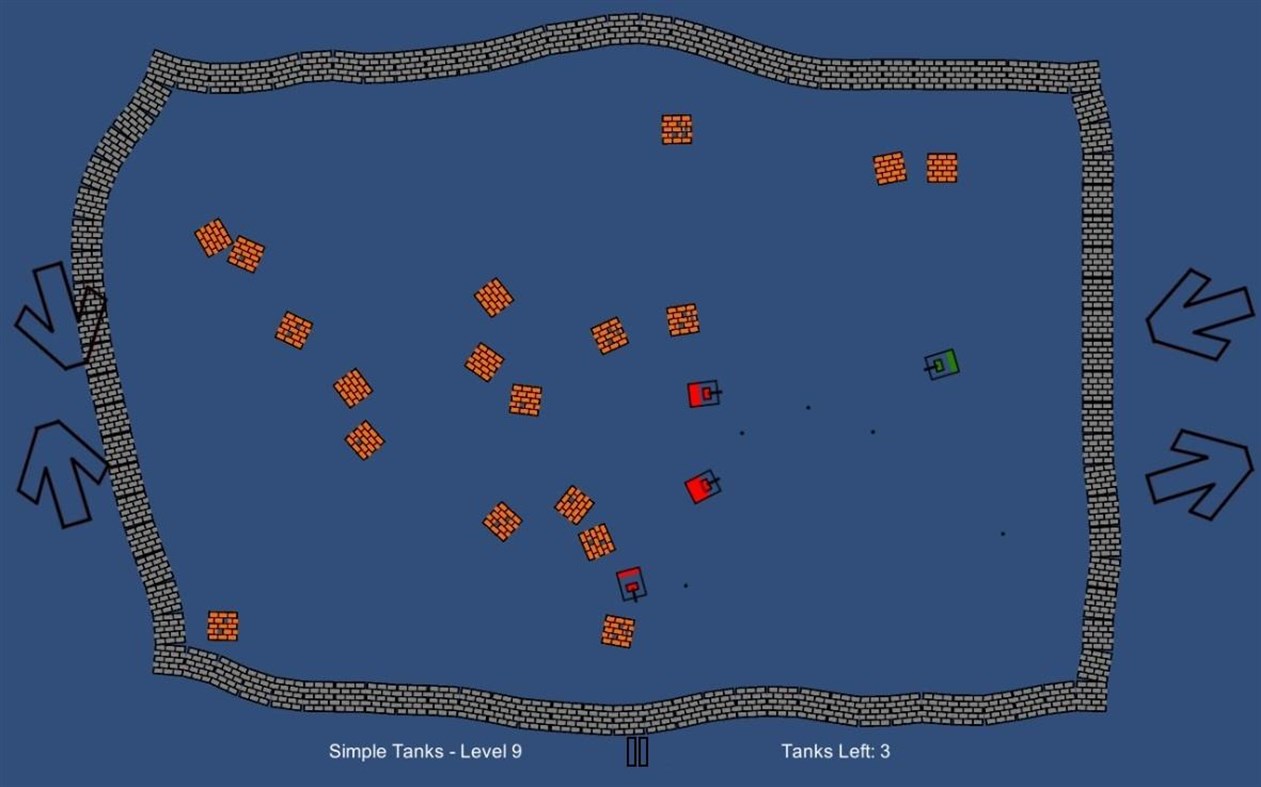 #3. SimpleTanks (Windows) Bởi: small simple games