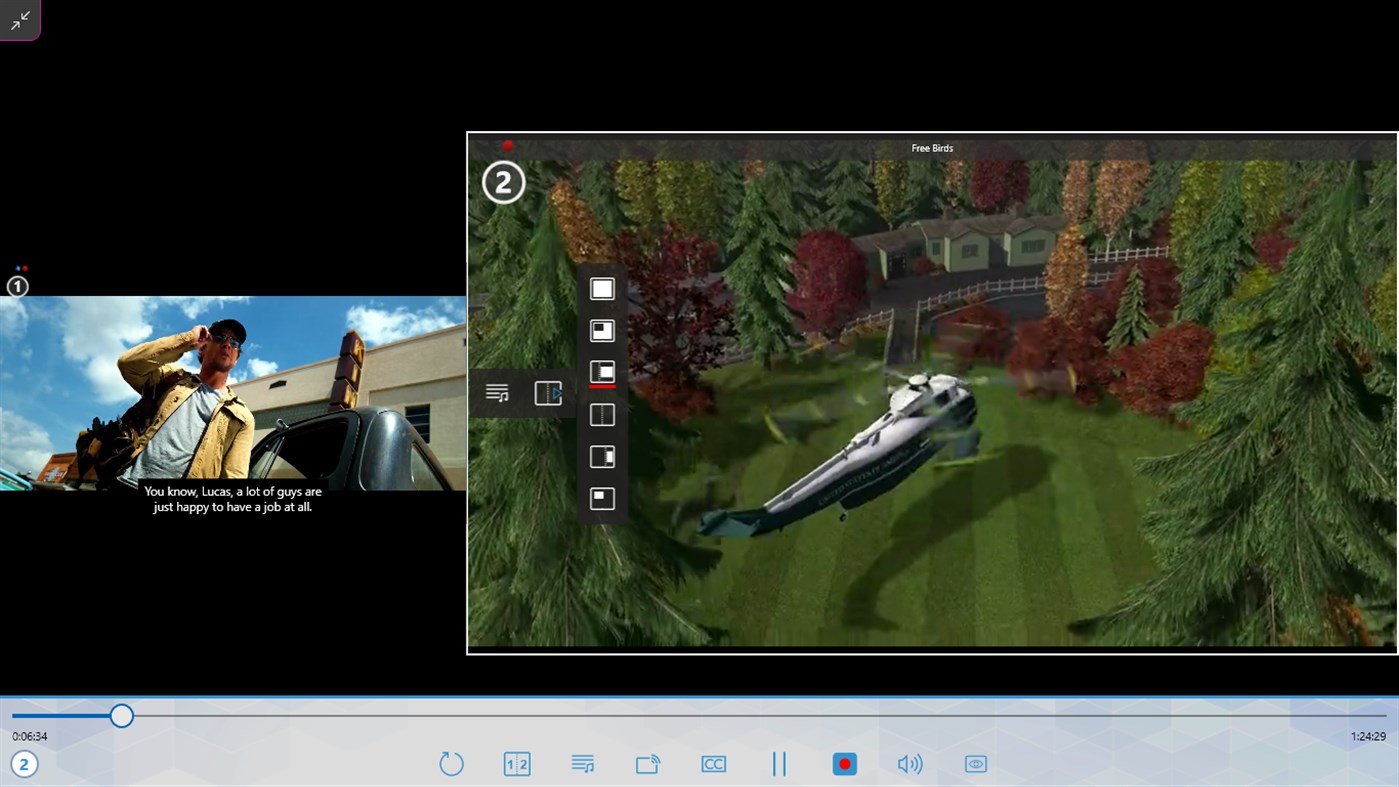 #4. Delight Media Player (Windows) 由: ASFCRTVAPPS