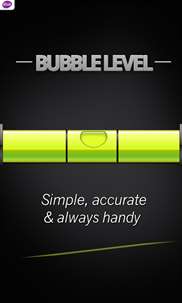Pocket Bubble Level screenshot 1