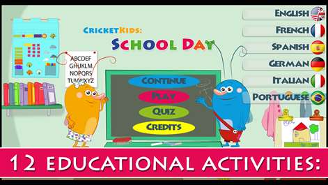 Cricket Kids: School Day Screenshots 1