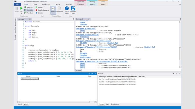 microsoft debugging tools for windows.