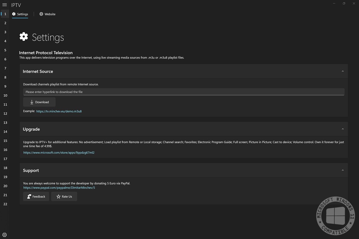 #3. IPTV (Windows) By: Димитър Минчев