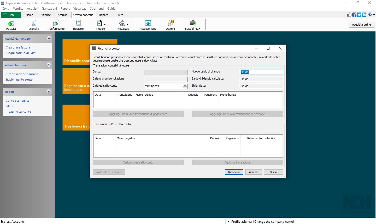 Express Accounts Software di Contabilità Più screenshot